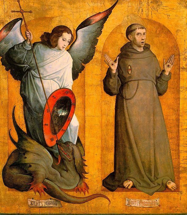 Juan de Flandes Saints Michael and Francis china oil painting image